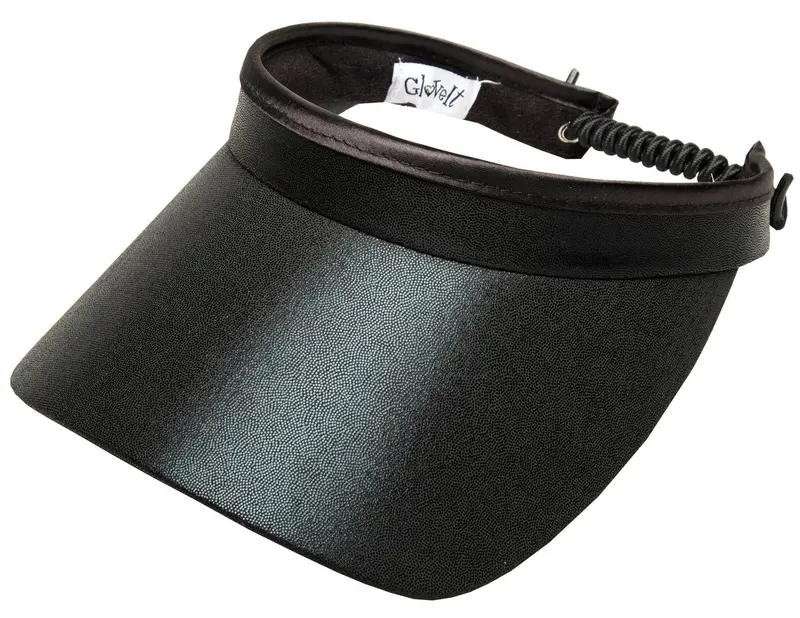 Glove It Black Clear Dot Visor – Minimalist, Modern Sun Protection 1