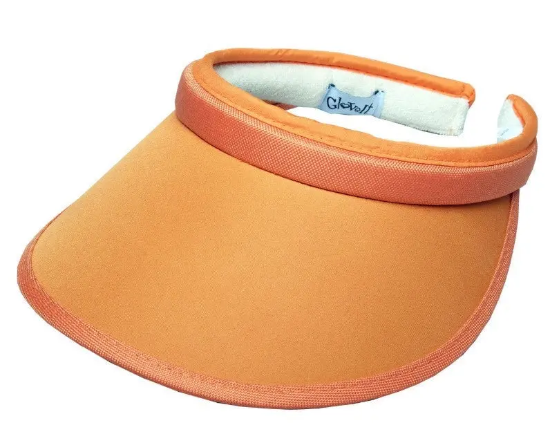 Glove It Solid Orange Performance Visor 1