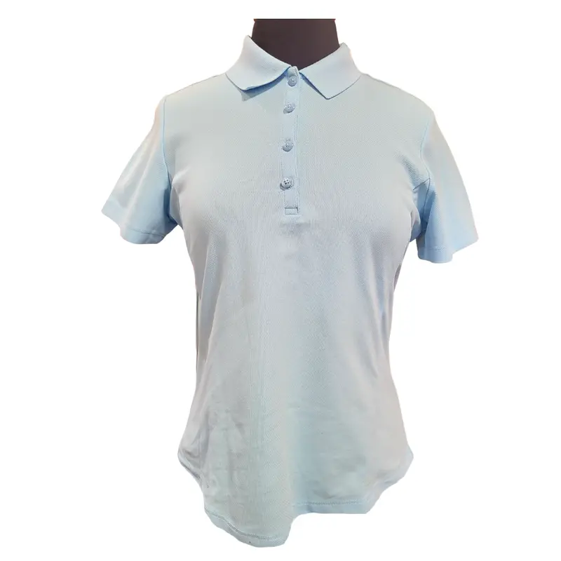 Greg Norman Play Dry Solid Short-Sleeve Golf Polo For Women - Size M 1