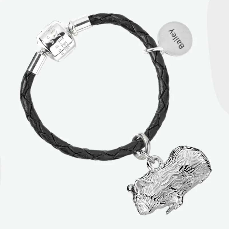 Guinea Pig Silver Keyring With Personalisation 1