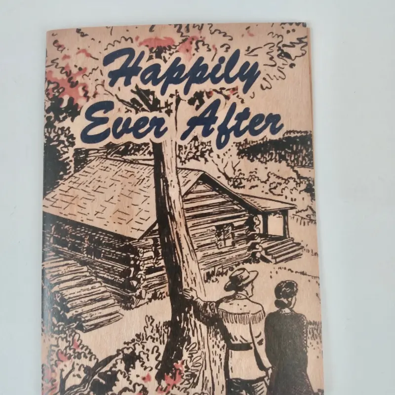 Happily Ever After Wedding Or Anniversary Card – Original Illustration 1