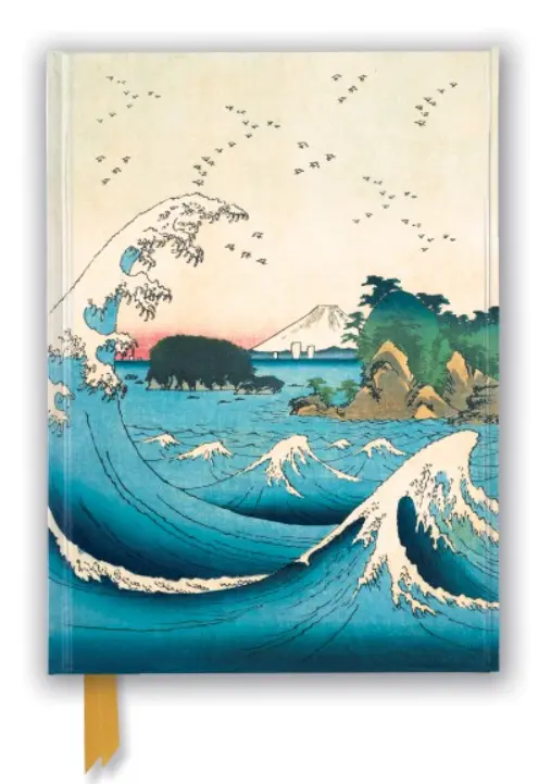 Hiroshige 'Seven-Mile Beach, Sagami Province' Art Journal 1