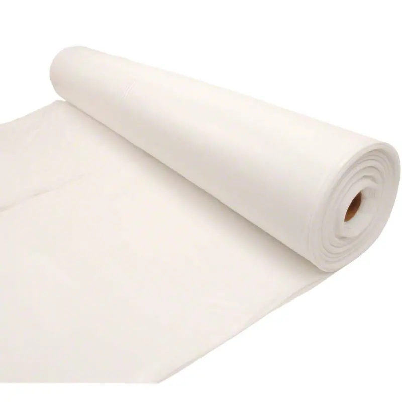 Husky 12 Ft × 100 Ft Flame-Retardant 4 Mil Plastic Sheeting 1