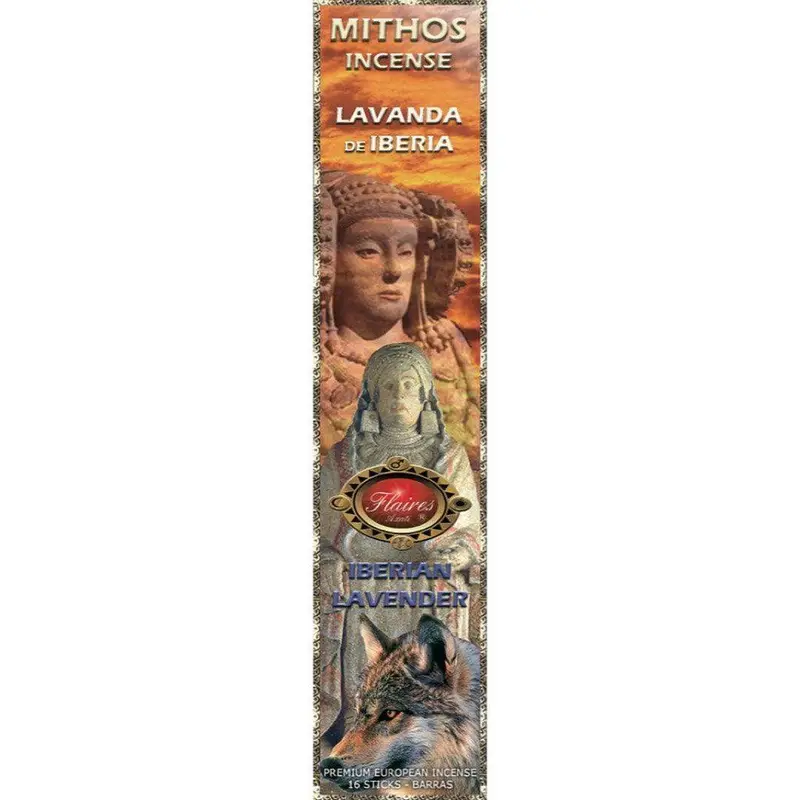 Iberian Lavender Incense Sticks – Spanish & Portuguese Herbal Aroma, 3-Pack 1