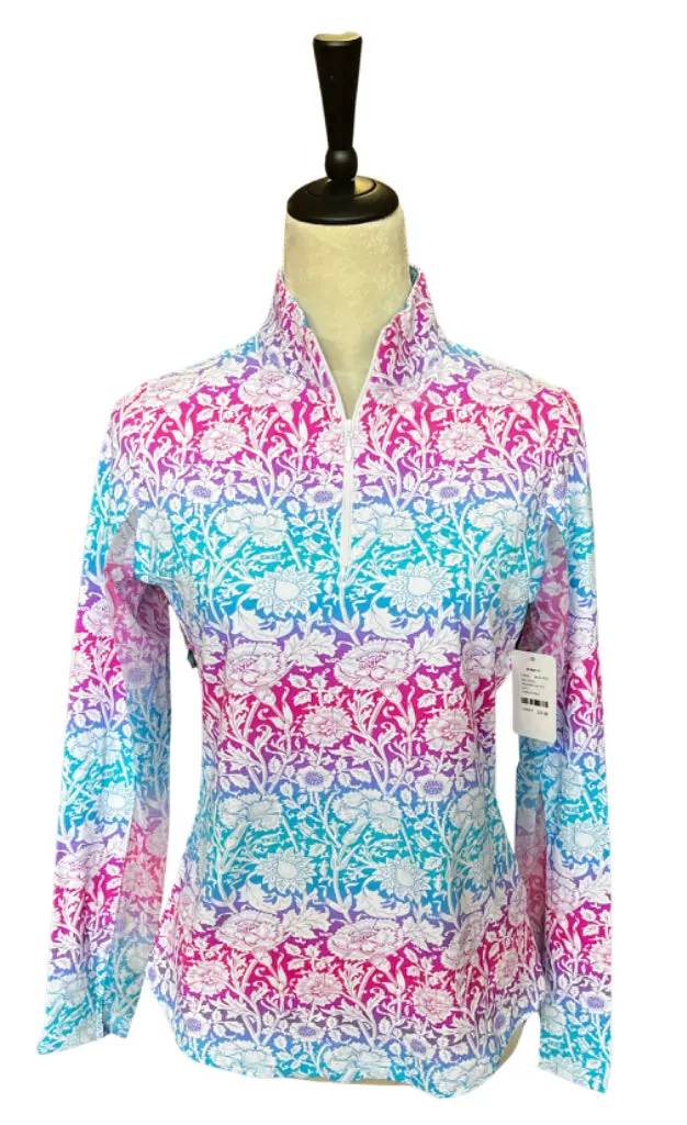 Ibkul Ombre Adjustable Upf Sun Shirt – Size S 2