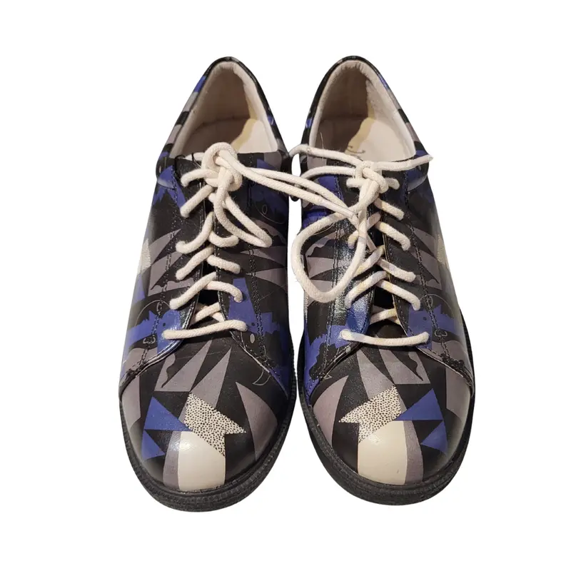 Icon Blue Pablo Picasso Graphic Golf Shoes For Women - Size 7.5 1