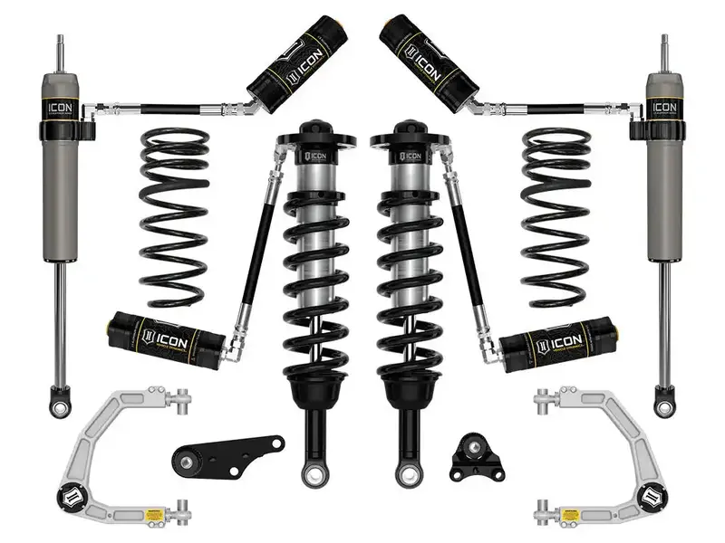 Icon Vehicle Dynamics Stage 4 Lift System For 2024 Toyota Tacoma – 1.25–3-Inch Adjustable Suspension With Billet Ucas 1