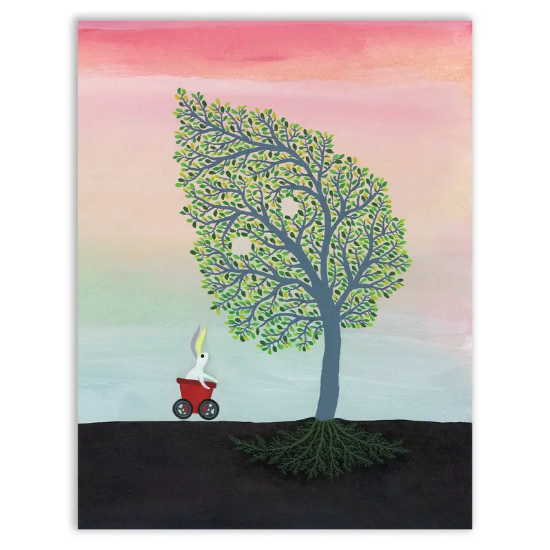 Illustrated Storybook: "Bunny & Tree" 1