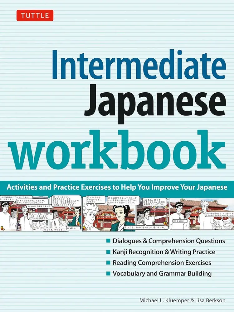 Intermediate Japanese Workbook: Practice Exercises For Skill Development By Michael L. Kluemper | Tuttle Publishing 1