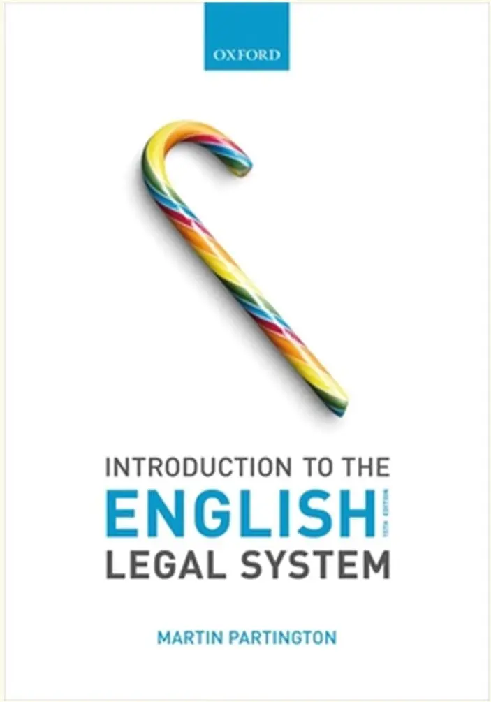 Introduction To The English Legal System – 7Th Edition By Martin Partington 1