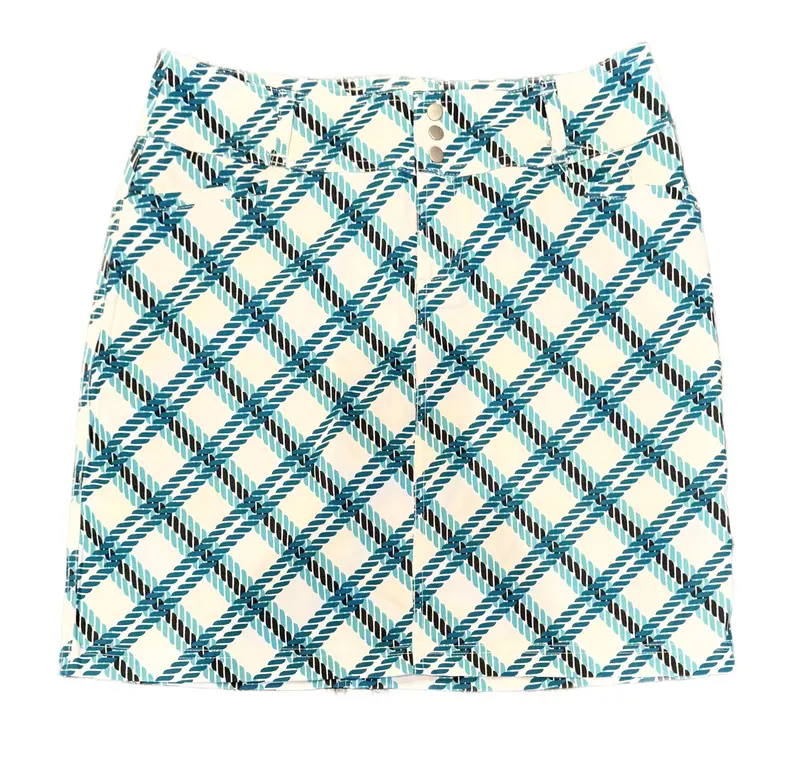 Jofit Clearwater Rope Print 17-Inch Playoff Golf Skort For Women – Size L 1