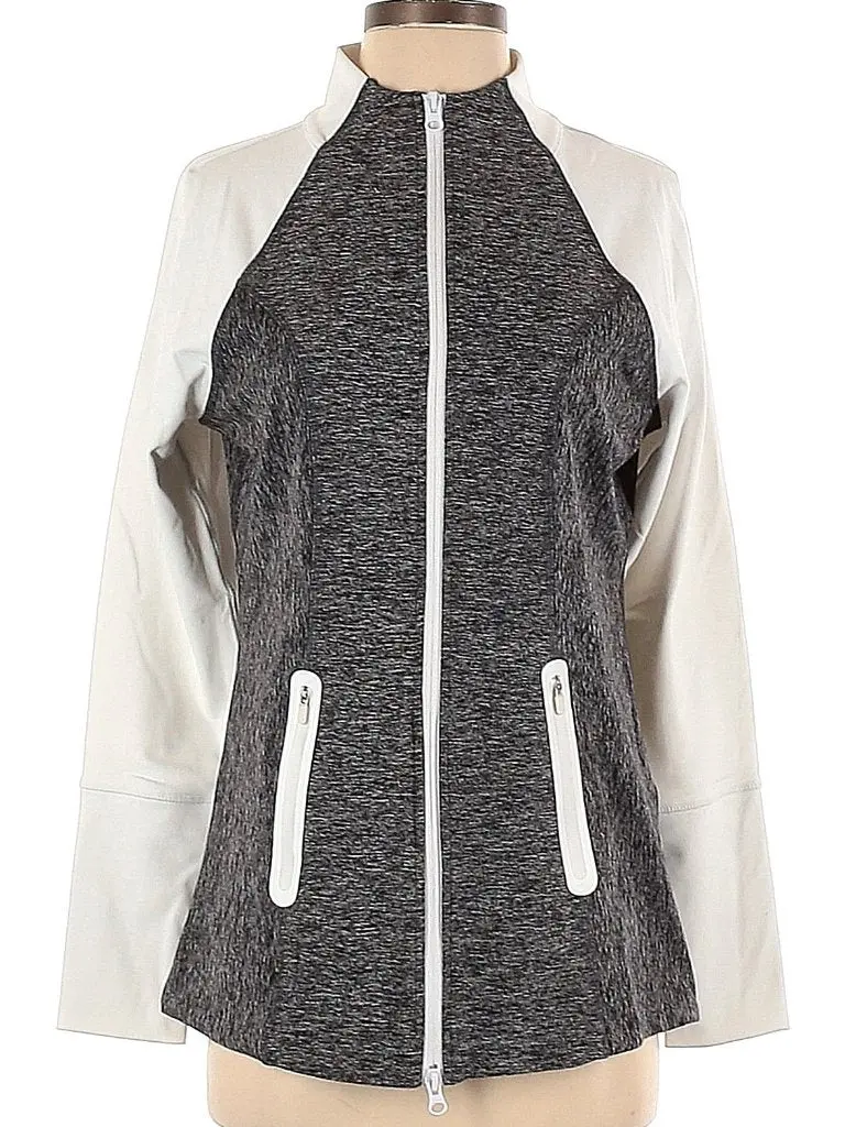 Jofit Gray-Heather Full-Zip Golf Jacket – Size S, $105 1