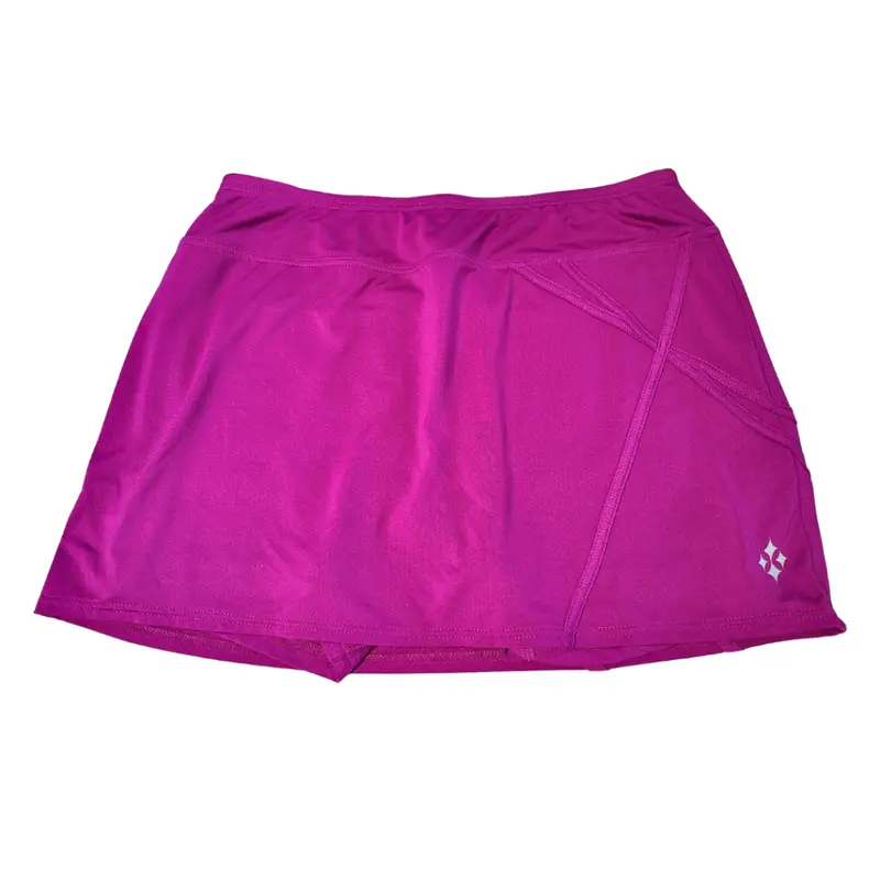 Jofit Mina Purple Solid Pull-On Golf Skort – Size L, $90 1