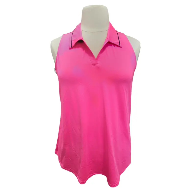 Jofit Neon Solid Sleeveless Women'S Golf Polo – Xxl 1