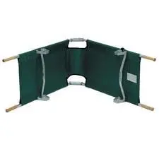 Junkin Easy-Fold Aluminum Pole Stretcher – Lightweight & Compact Design 1