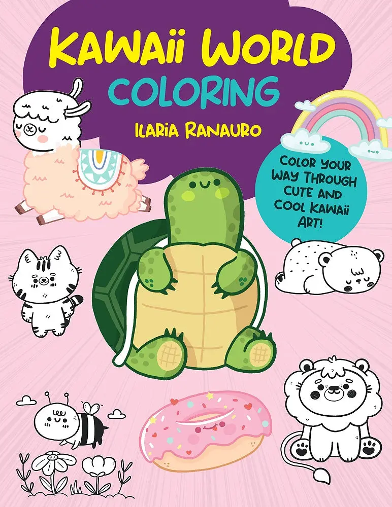 Kawaii World Coloring Book – Ilaria Ranauro Isbn 9780760384954 1
