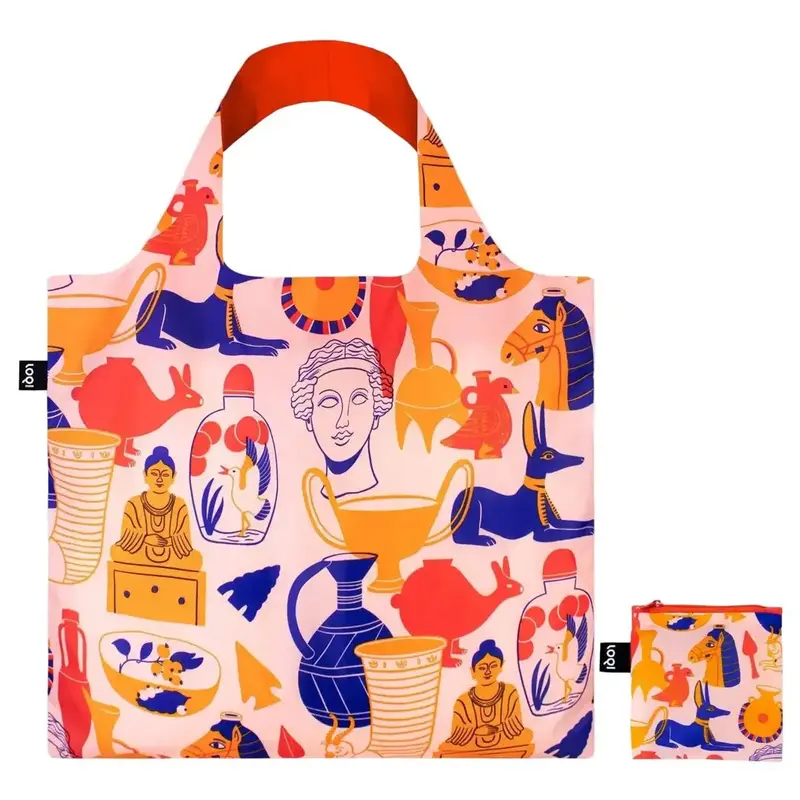 Kimberly Carpenter Ancient Artifacts Tote Bag – Sustainable Reusable Canvas 1