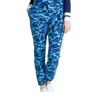 Kinona Blue Camo Tailored Golf Joggers - Size L 1