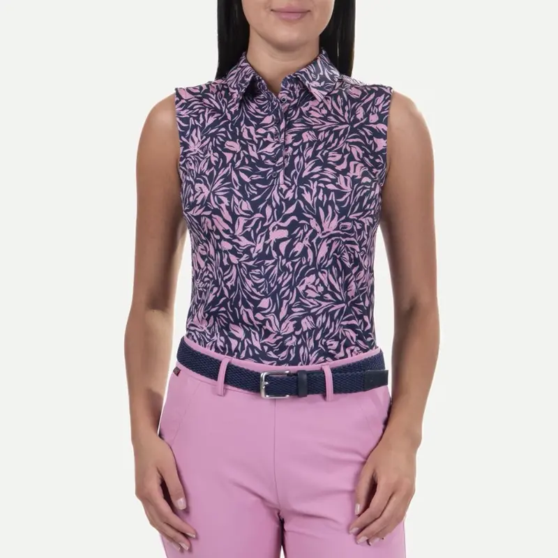 Kjus Eve Sleeveless Golf Polo – Classic Fit, Size M 1