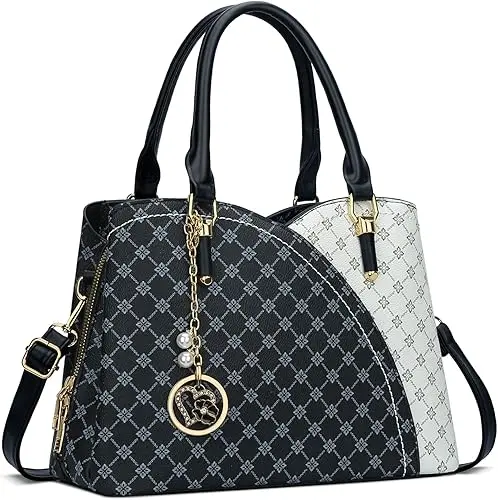 Kkxiu Triple-Compartment Fashion Satchel For Women 1