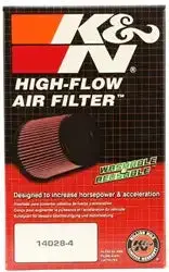 K&N Ru-3590 Universal High-Flow Clamp-On Air Filter 1
