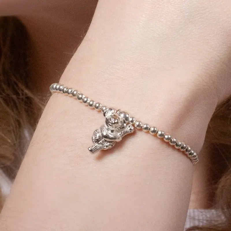 Koala Silver Charm Bracelet 1