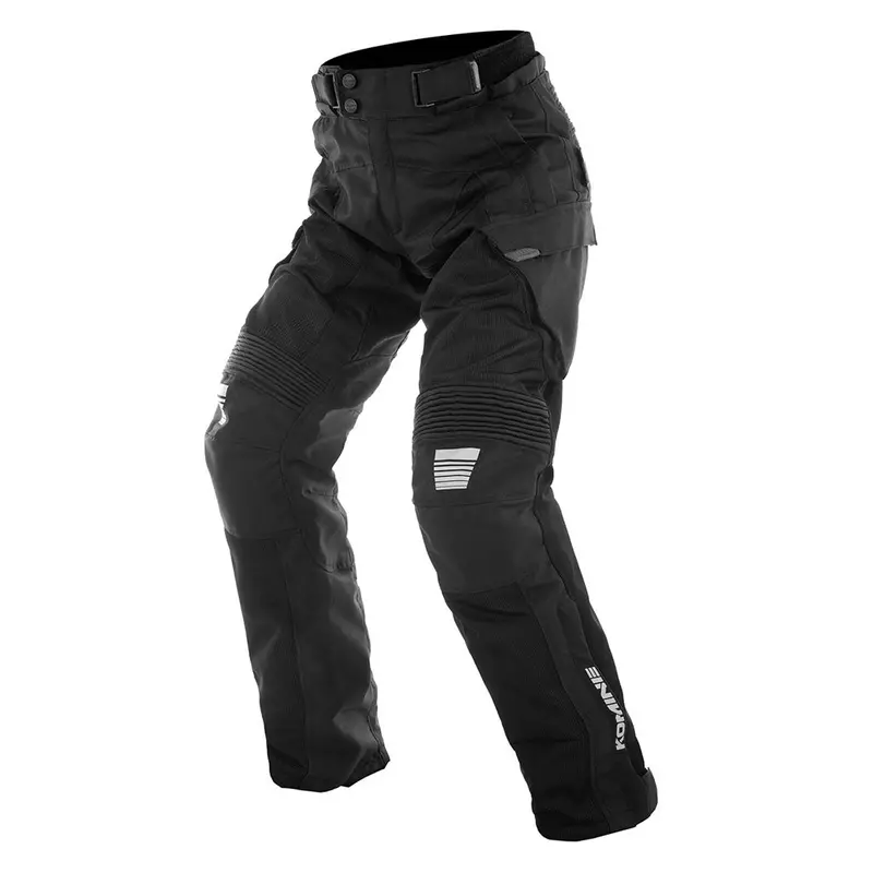 Komine Pk-7463 Adventure Mesh Riding Pants With Ce Protection 1
