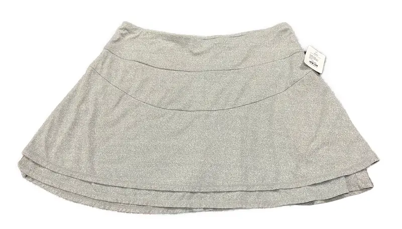 Kyodan Gray Speckled Pull-On Golf Skort For Women – Size Xl 1