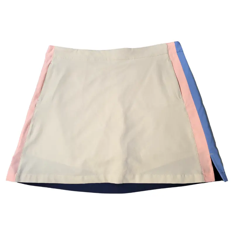 Lady Hagen Navy, Periwinkle & Pink Colorblocked Golf Skort – Size 14 1