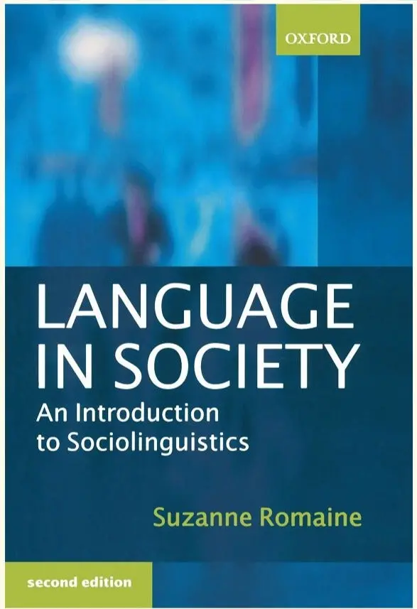 Language In Society: An Introduction By Suzanne – Affordably Priced Linguistics Textbook (Isbn 9780198731924) 1