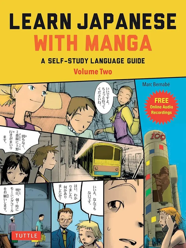 Learn Japanese With Manga: Volume 2 By Marc Bernabe | Tuttle Publishing 1