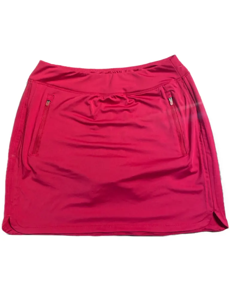 Levelwear Red Pull-On Golf Skort – Sporty Fit, Size S 1