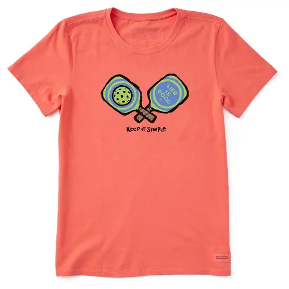 Life Is Good Keep Out Pickleball Tee – Women'S Style 1