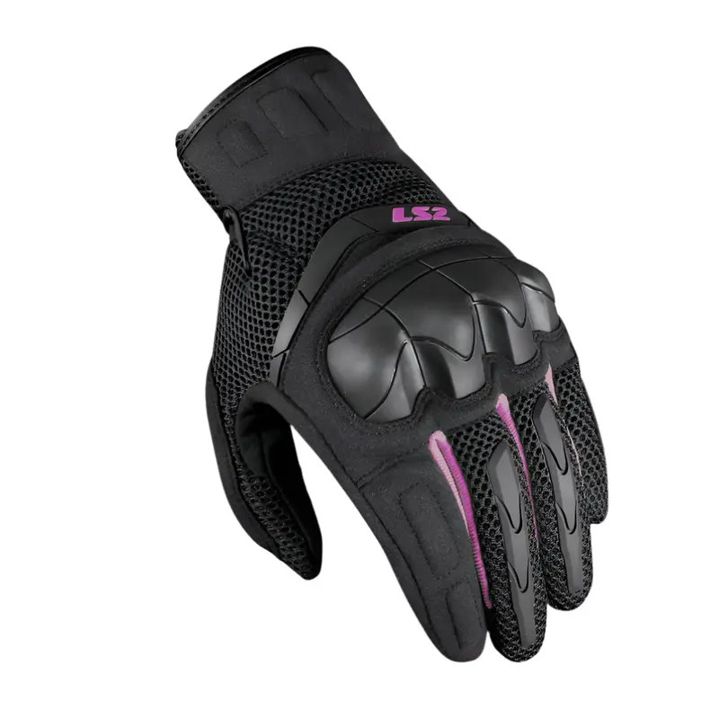 Ls2 Kubra Lady Mesh Motorcycle Gloves – Breathable Summer Riding Gear 1