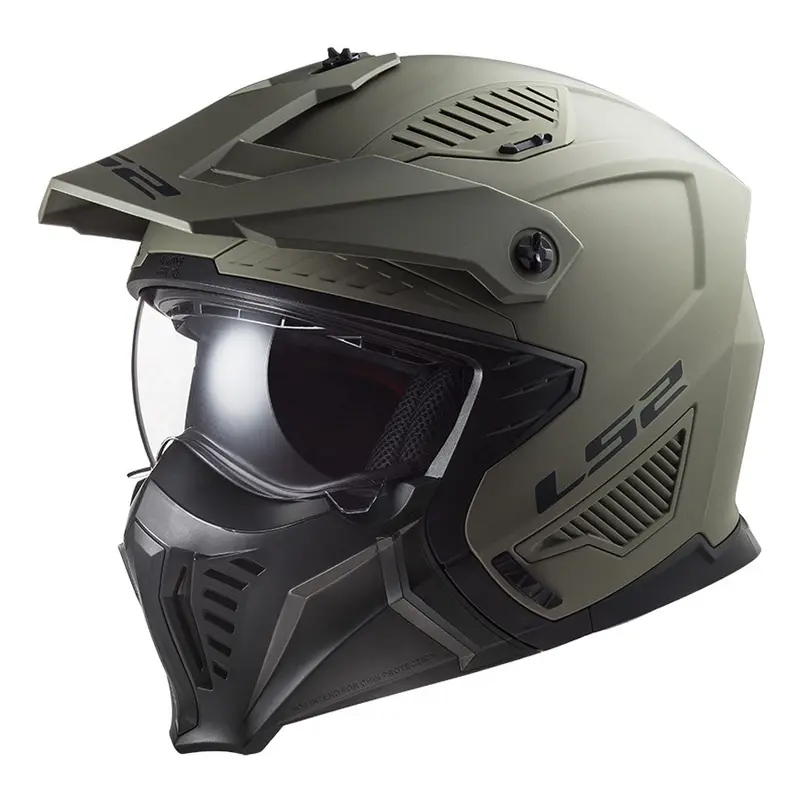 Ls2 Of606 Drifter Open-Face Motorcycle Helmet 1