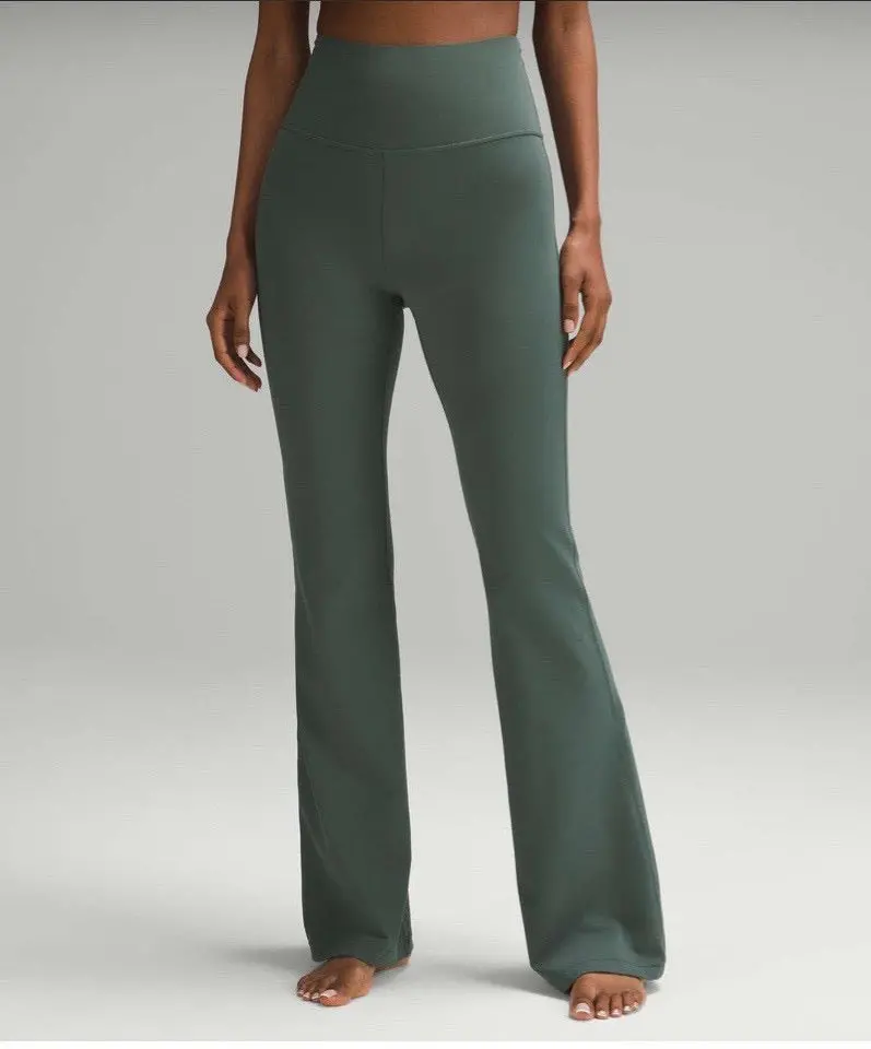 Lululemon Groove Super-High-Rise Flared Pant In Nulu Fabric – Size 4 1
