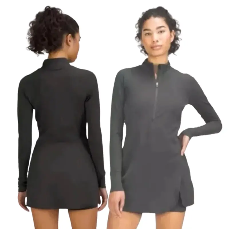 Lululemon Nulux Long-Sleeve Tennis Dress – Size 6 1