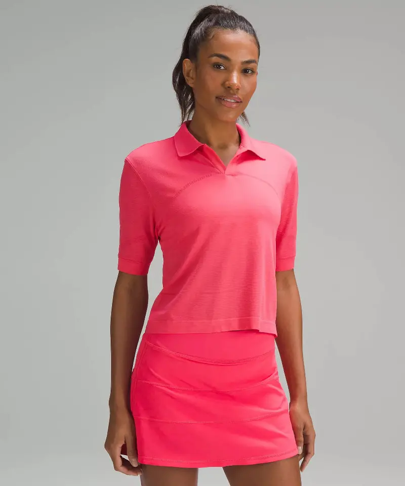 Lululemon Swiftly Tech Crop Golf Polo – Size 8, $88 1