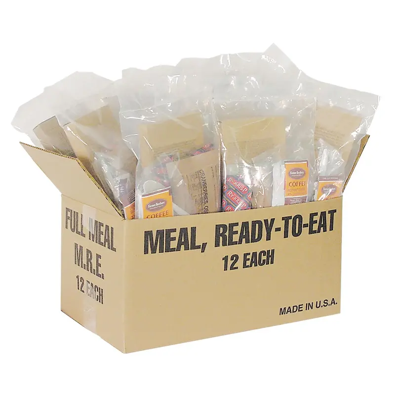 Major Surplus Deluxe Mre Meal Kit – 12 Self-Heating Rations 1