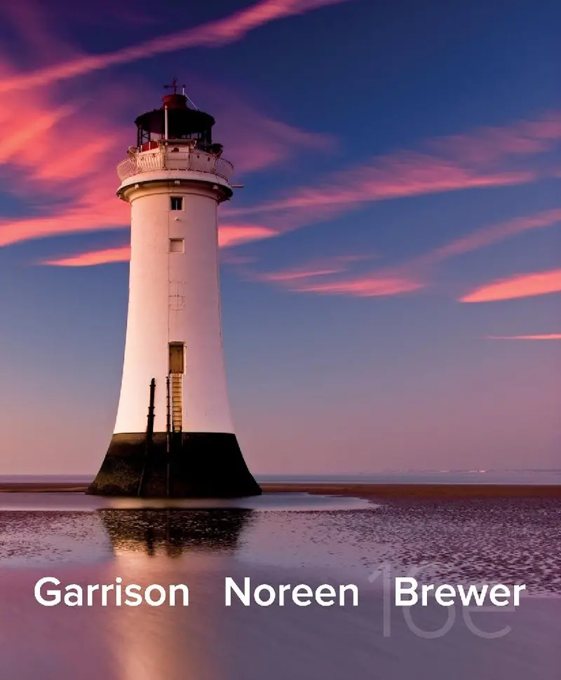 Managerial Accounting Clearance Sale – Garrison – Isbn 9781260153132 – Mcgraw Hill 1