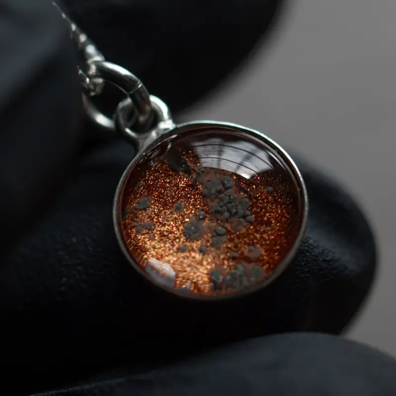 Mars Meteorite Pendant – Authentic Shergottite 1