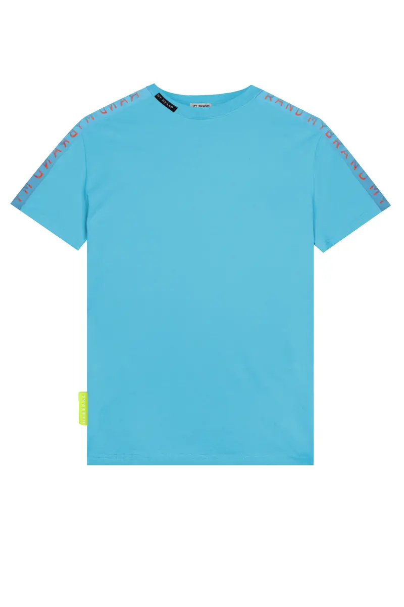 Mb Gradient Tape Crewneck – Blue 1