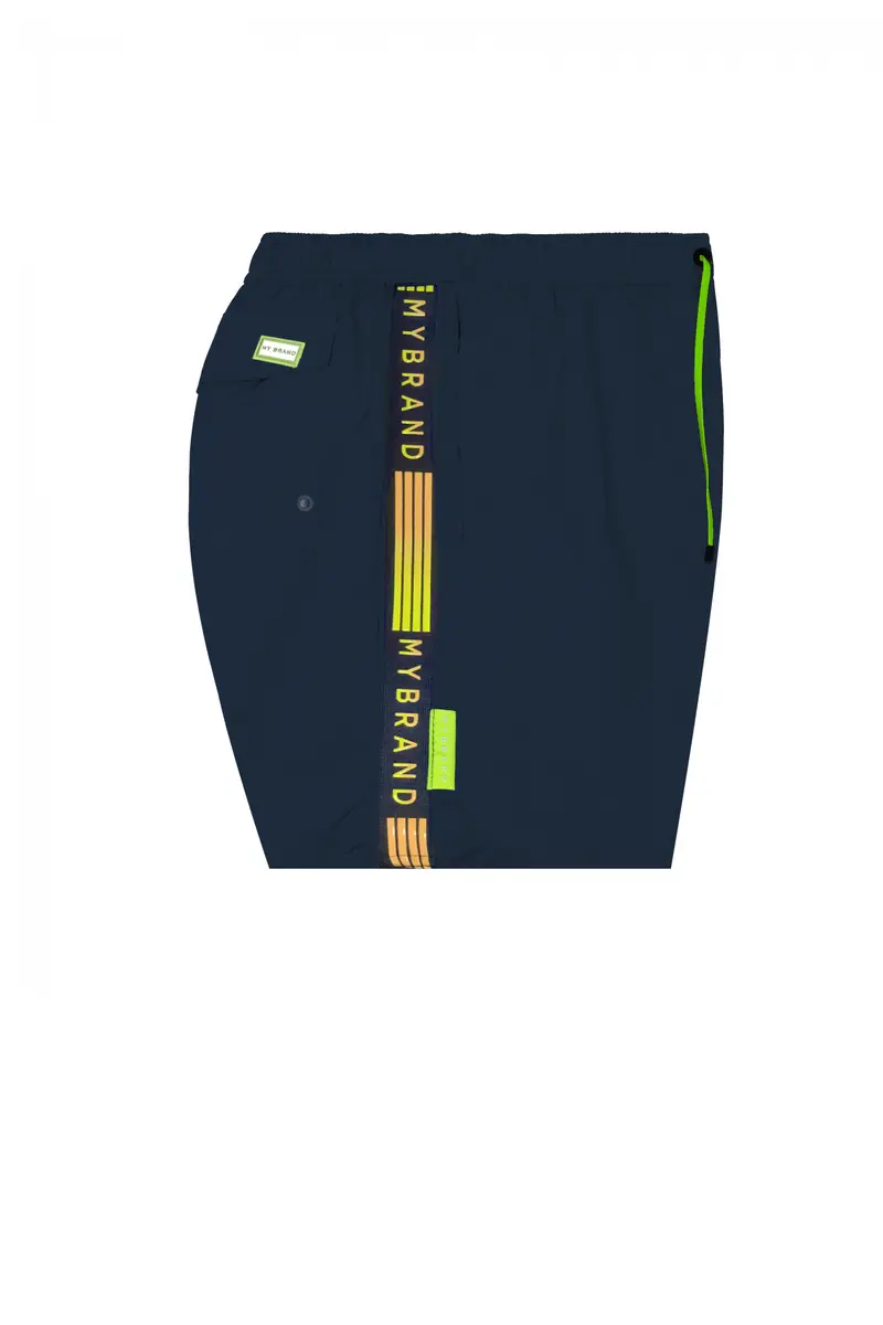 Mb Stripes Gradient Shorts – Navy 1