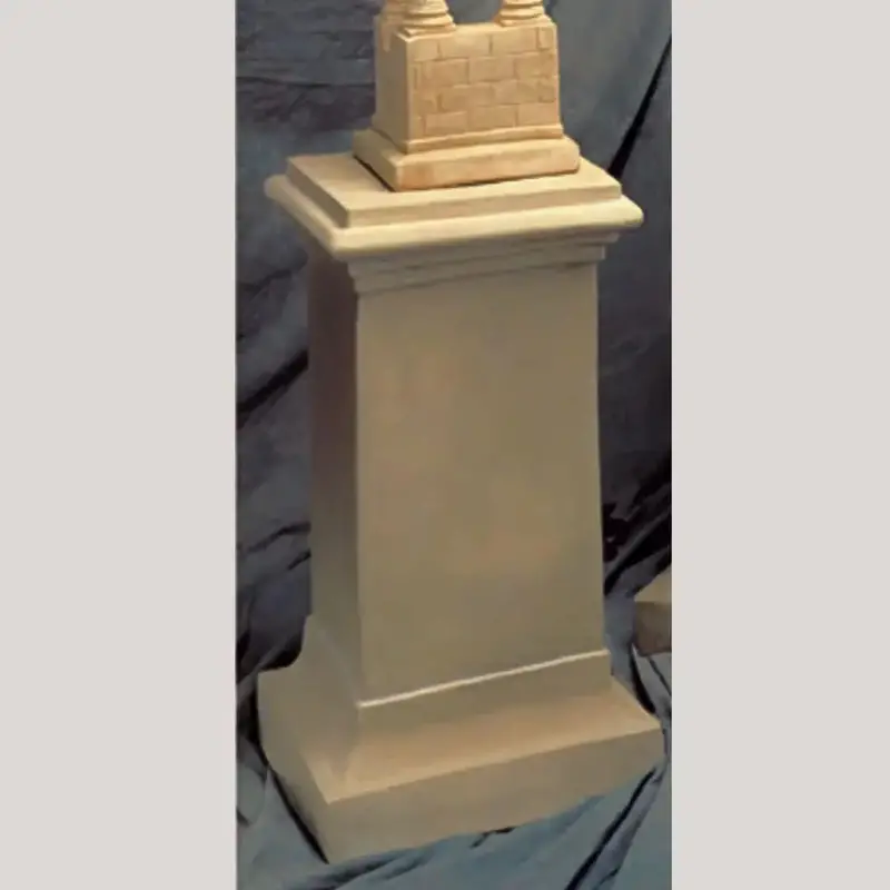 Medium Square Display Stand – 25.5-Inch Pedestal Column 1