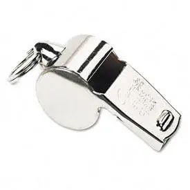 Metal Safety Whistle With Adjustable Lanyard (Pack Of 24) 1