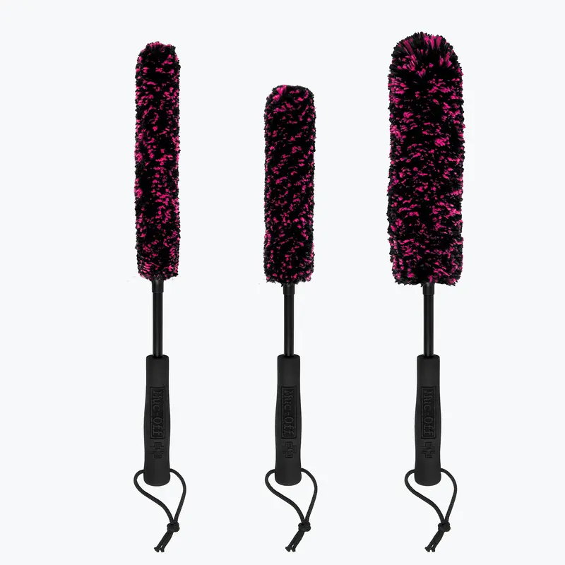 Microfibre Detailing Brush Set – 3-Piece Professional Kit 1
