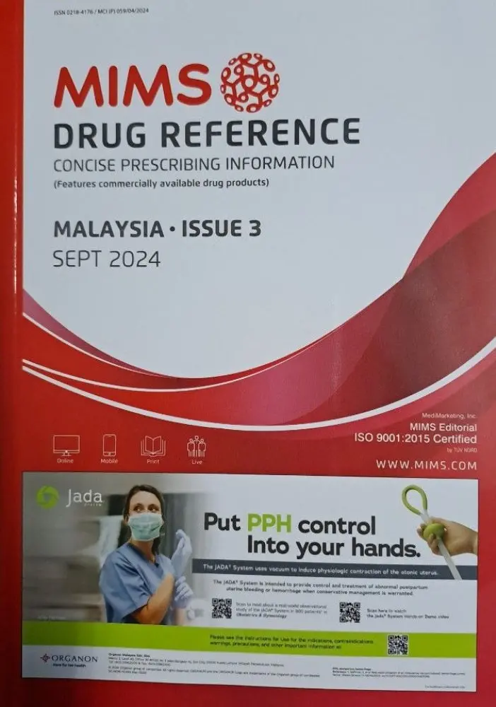Mims Drug Reference Malaysia – September 2024 Edition (Issue 3) 1