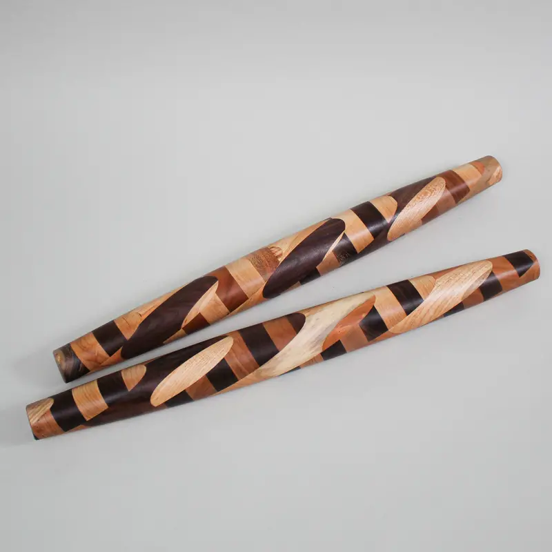 Miss Clarissa French Rolling Pin – Elegant Olive Wood Design 1