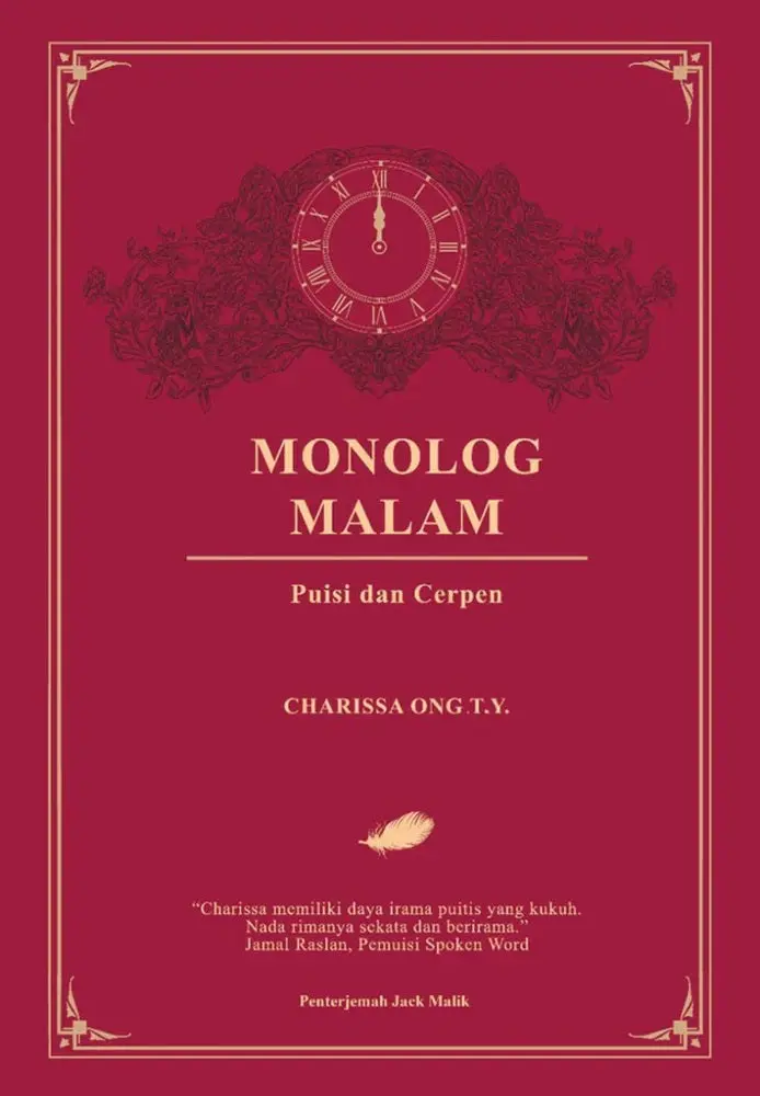 Monolog Malam – Contemporary Malay Poetry Collection By Charissa Ong Ty 1