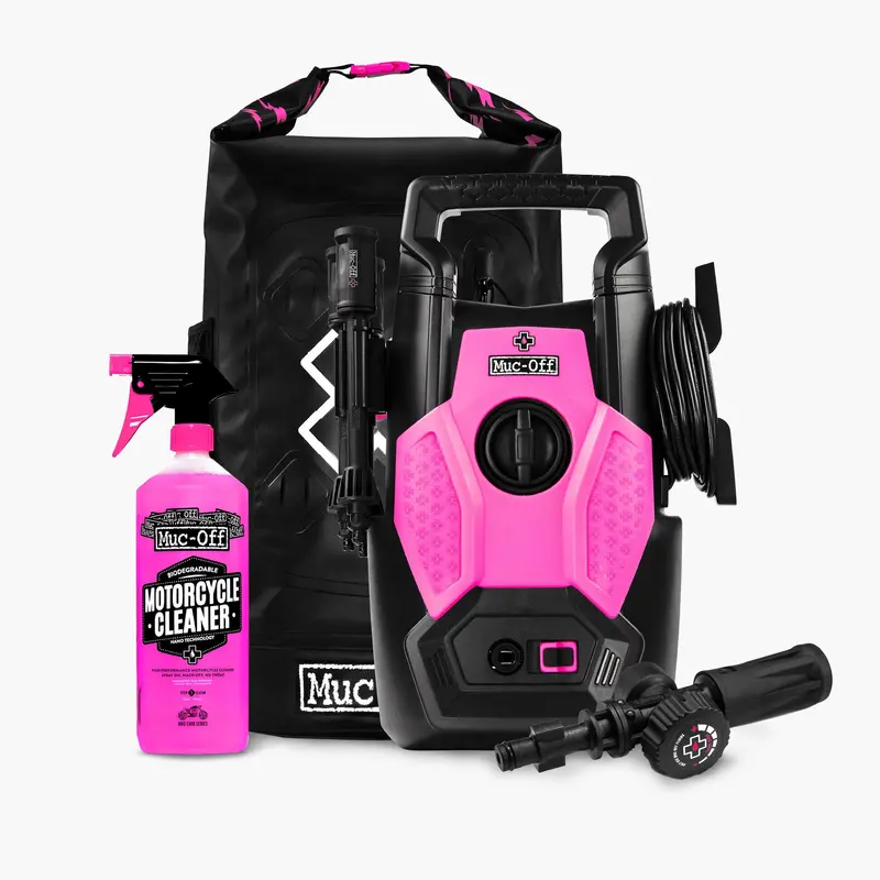 Motorcycle Pressure Washer With Nano Tech Cleaner (1L) 1